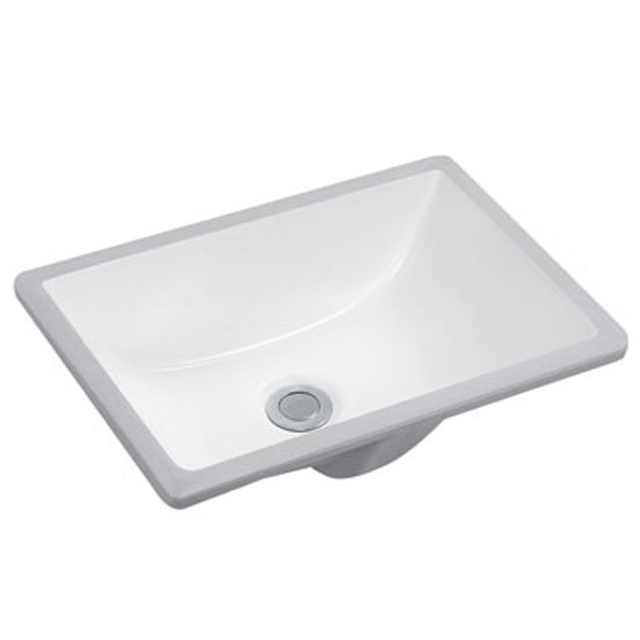 Below Counter Undermount Ceramic Lavatory Vanity Bathroom Sink