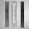 Aquacubic Bathroom Wall Niche Glasstone SMC Recessed Shower Shelf Large Recessed Shower Niche 