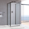 Factory direct sale bathroom clear tempered glass frameless sliding shower door