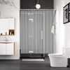 Shower Curtain Rod Household Tension Curtain Rods 60 Inches for Windows or Doorway