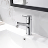Aquacubic Single Hole brass Dual Spray Modes Bathroom Faucet with Pull Out Sprayer