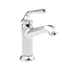 Modern Diamond cutting design One Handle Polished Chrome Antique Bath Vanity Sink Faucet with CUPC
