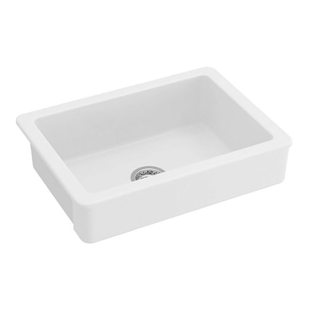 Good Quality 30" x 19" White Fireclay Farmhouse Single Bowl Ceramic Kitchen Sink