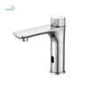 Commercial-Grade Touchless Sensor Bathroom Faucet - ADA Compliant Chrome Finish, 0.5 GPM Water Saving, Dekc Mount
