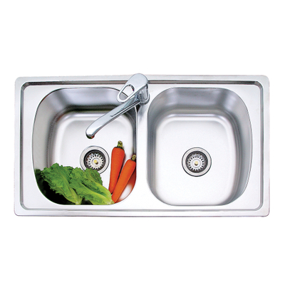850 x 480 x 170 mm Stainless Steel Pressed / Drawn Kitchen Sink