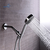 High Pressure Single Function Handheld Shower Heads with Adjustable Shower Wand Bracket