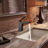 American Design Style for Bathroom Hotel and Hospital Use Bathroom Basin Faucet Brass Single Handle Basin Faucet