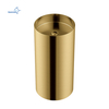 Modern 304 Stainless Steel Bathroom Sink Round Shape Freestanding Column Pedestal Wash Basin