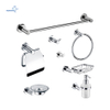 Hotel Project Complete Range Series Bathroom Hardware Set Wall Mounted Towel Rack Set