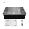 Artisan-Crafted 18 Gauge 304 Stainless Steel Undermount Kitchen Sink