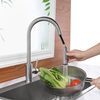 Aquacubic CUPC CE Certified Single-Handle High Arc Swan-Neck Modern Kitchen Sink Faucet with Pull Down Sprayer
