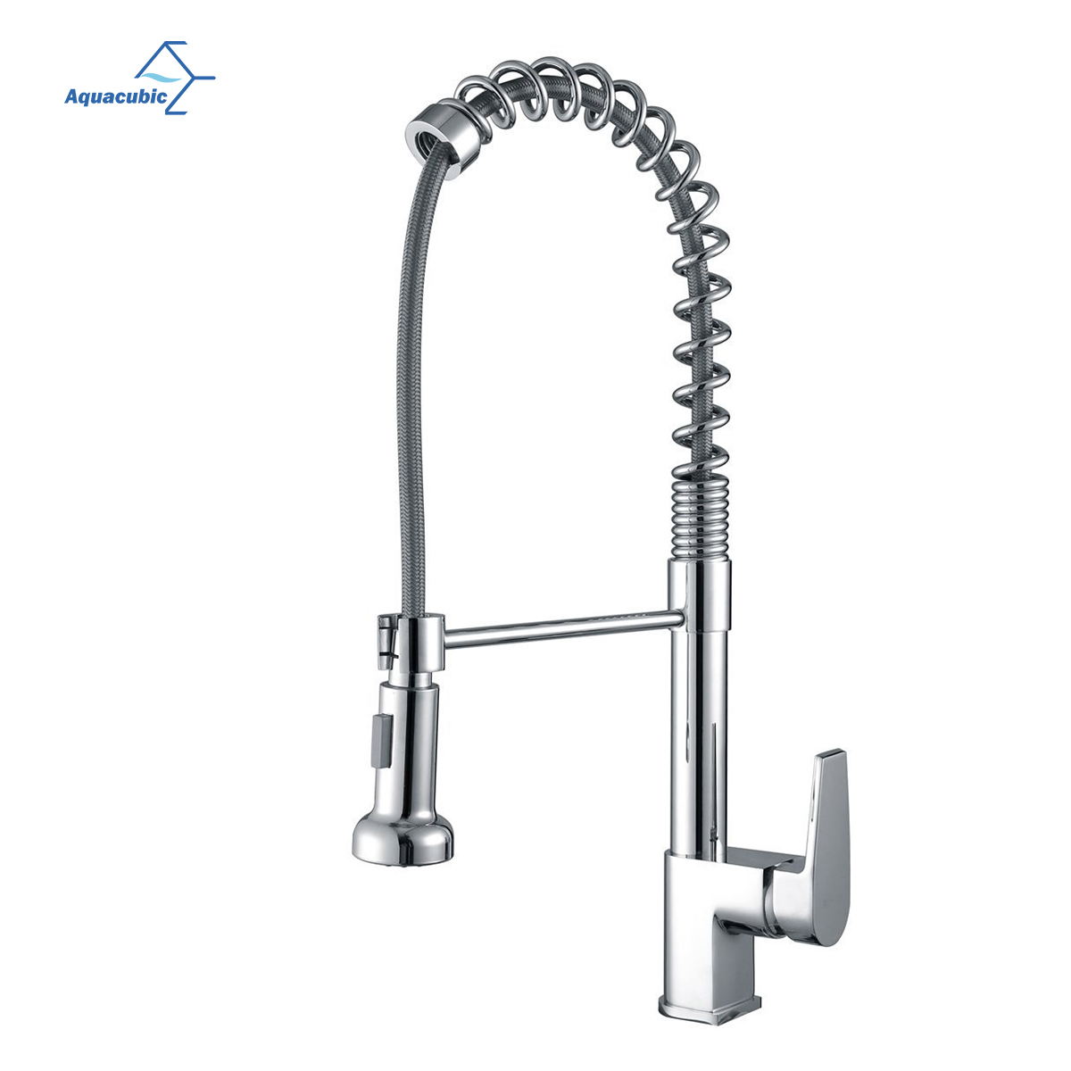  Aquacubic low lead cUPC Sanitary Contemporary Universal Pull Out Kitchen Faucet