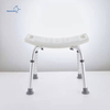 Height Adjustable Aluminum Bathroom Seat Small Bath Chair Shower Chair for Seniors