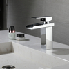Modern Manufacturer Bathroom Single Handle Chrome Single Hole Waterfall Spout Wash Basin Faucet