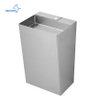 Commercial 304 Stainless Steel Washing Decorative Designer Factory Price Bathroom Sink Bowls Pedestal Sinks