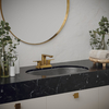 Factory Customized Size Stainless Steel Undermount Water Basin Oval Single Bowl Bathroom Sink