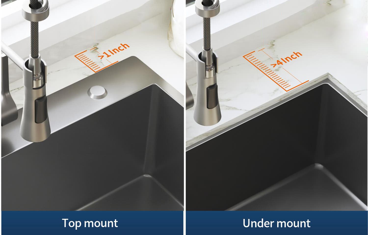 Undermount vs Drop-In Sink: Which One Should You Choose for Your Project?
