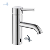 Commercial-Grade Touchless Sensor Bathroom Faucet - ADA Compliant Chrome Finish, 0.5 GPM Water Saving, Dekc Mount