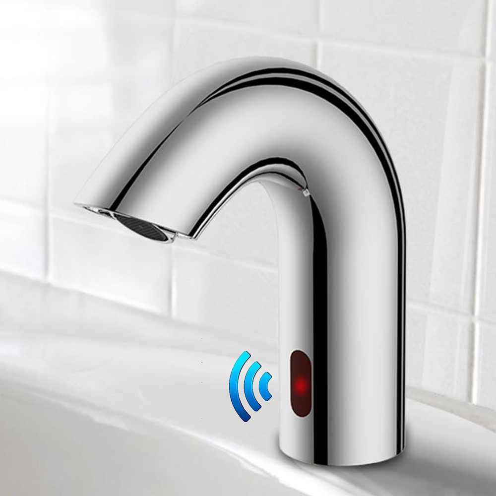 Aquacubic cUPC Single Cold Touchless Automatic Infrared Sensor Bathroom Lavatory Faucet