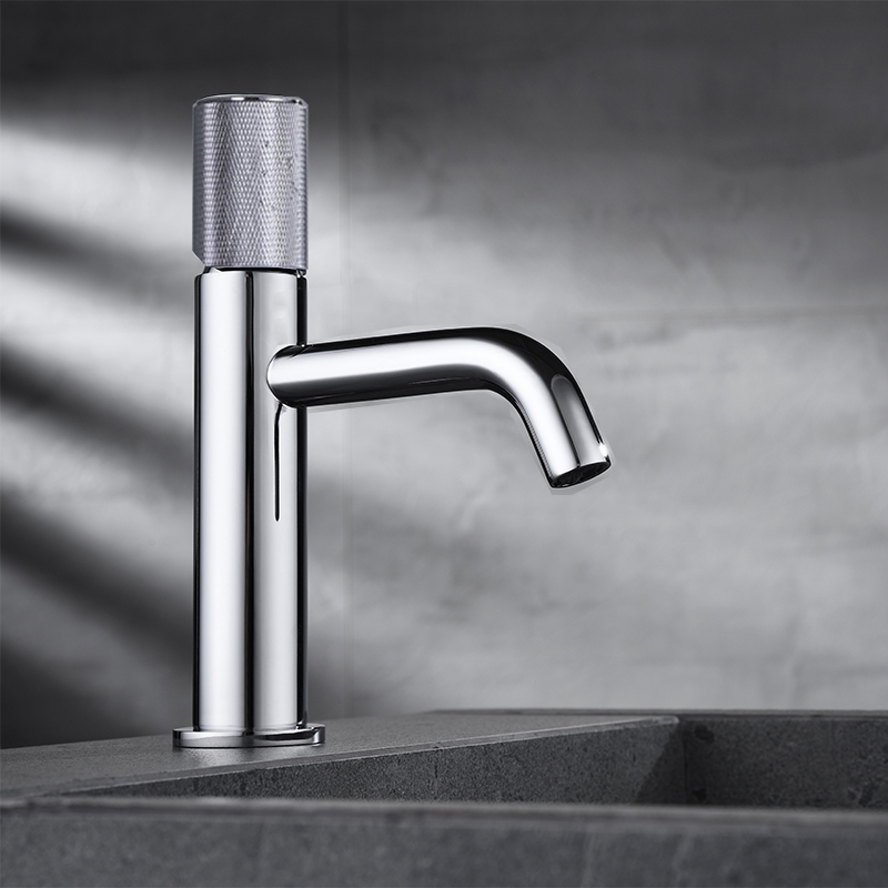 Factory Supply cUPC Hot Cold Water Single Round Handle Basin Mixer Deck Mounted Wash Basin Faucet Bathroom Taps