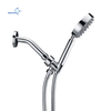 High Pressure Single Function Handheld Shower Heads with Adjustable Shower Wand Bracket