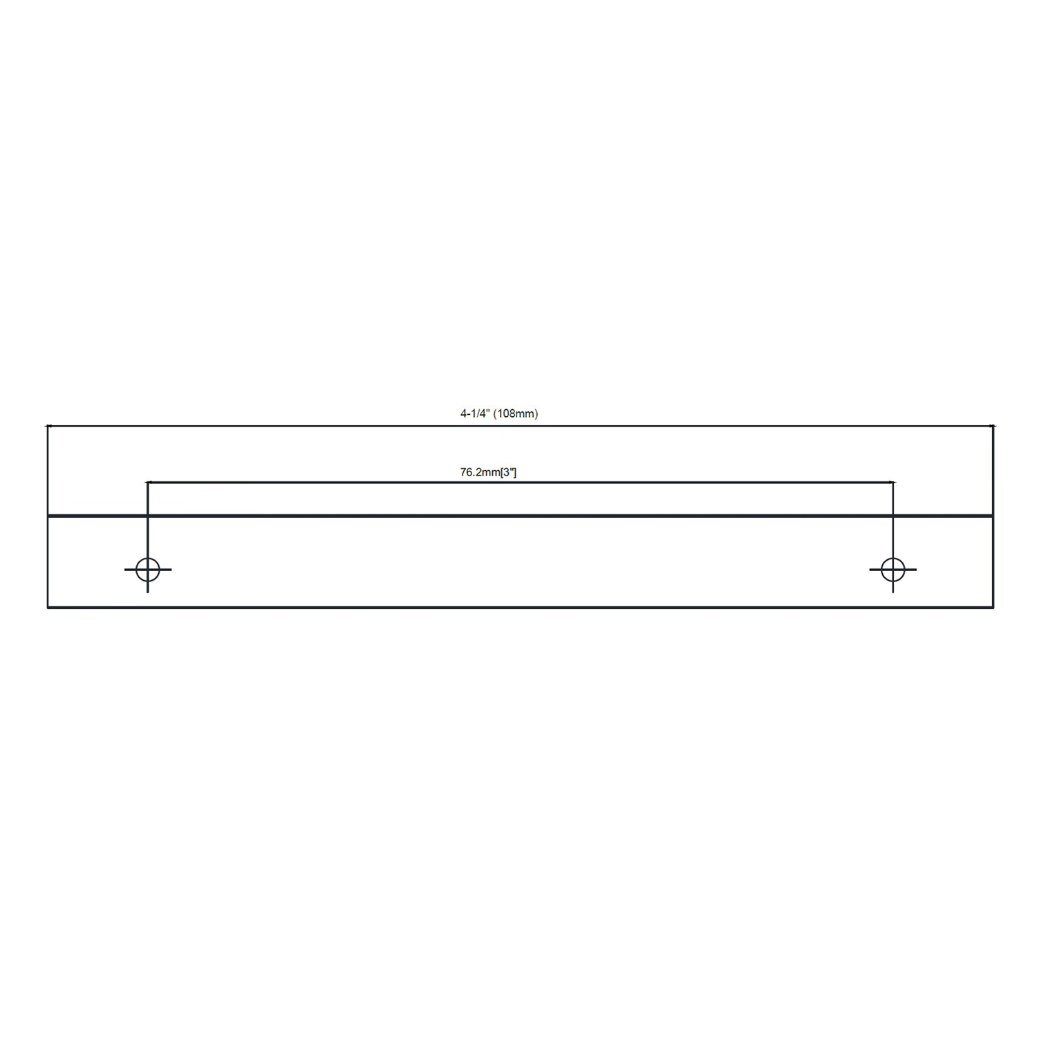 3" Cabinet Pull Kitchen Cabinets Door Handle