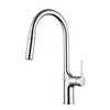 cUPC Certified Gooseneck Pull Down Kitchen Faucet with Single Handle & Sprayer Wholesale 