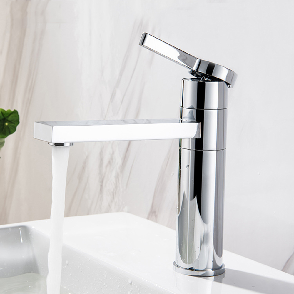 China factory cUPC Bathroom Chrome Vanity Basin Sink Mixer Deck Mounted Brass Faucet