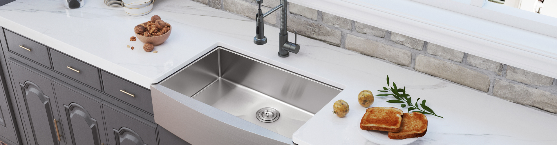Contemporary Pull Down Faucet