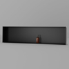 Hot Sale Large 48 inch Black Bathroom Decoration Recessed Shower Niche Metal Niche