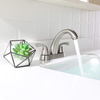 Lead-Free cUPC Lavatory Faucet Mixer Double Handle Tap Deck Mounted with Drain