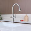 High Quality SS 304 Three-Way 3-in-1 Pull Down Kitchen Sink Mixer Drinking Water Filter Faucet with Water Purification Tap