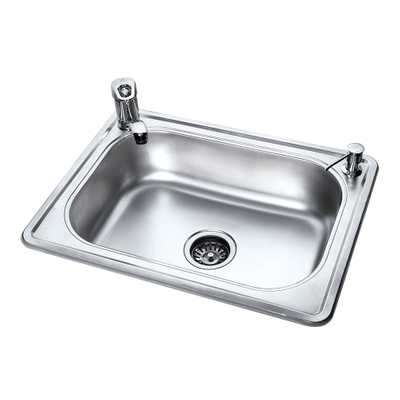 600 x 450 x 210 mm Stainless Steel Pressed / Drawn Kitchen Sink