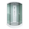 Walk In Corner Shower Room Cabin with Glass Sliding Doors