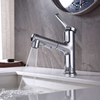 Aquacubic Multifunctional Single Hole Three Water Flow Modes Bathroom Faucet with Pull Out Sprayer