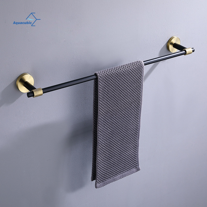 Hot Sale High Quality SUS304 Towel Bar Tissue Holder Washroom 7-Piece Bathroom Accessories Set