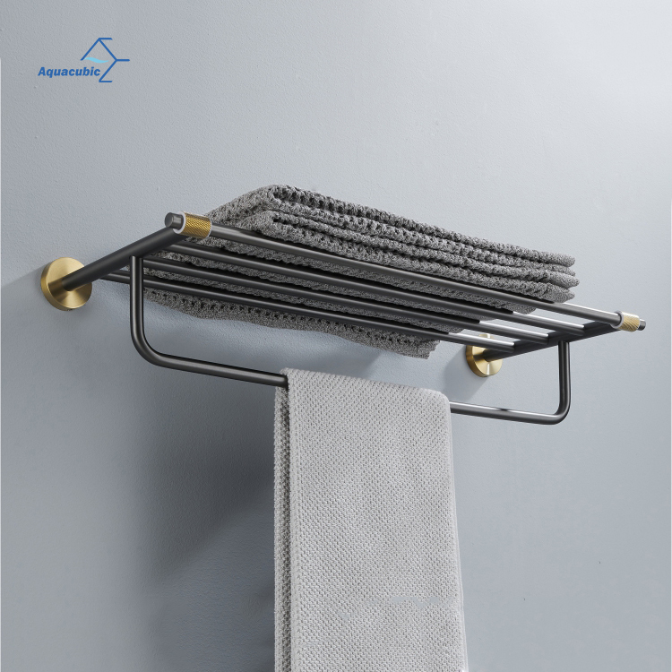 Hot Sale High Quality SUS304 Towel Bar Tissue Holder Washroom 7-Piece Bathroom Accessories Set