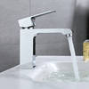 Single Hole Solid Brass Basin Faucet, Chrome Finish | Standard Bulk Project Supplier