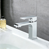 Single Hole Solid Brass Basin Faucet, Chrome Finish | Standard Bulk Project Supplier