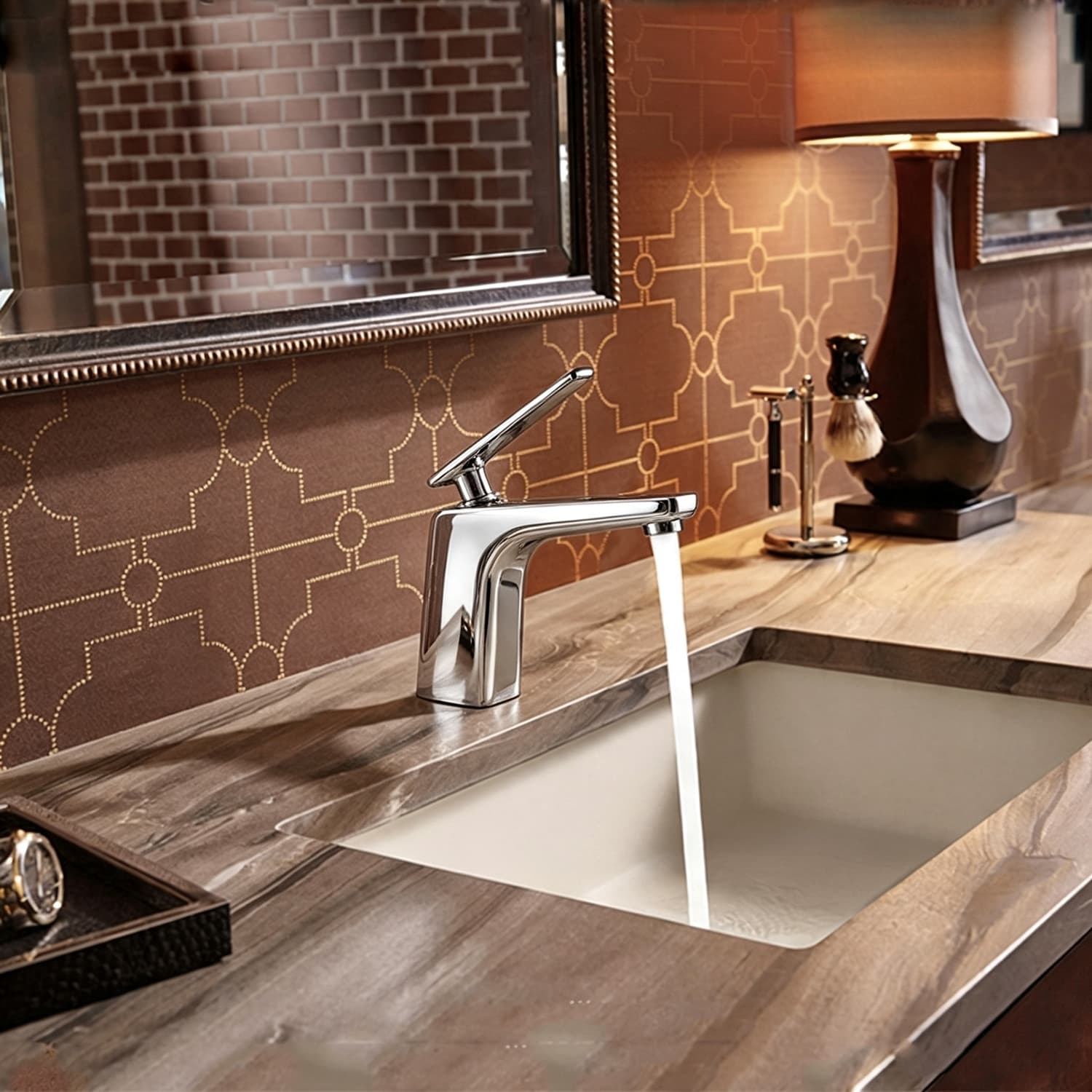 Single Handle Lead-Free Brass Basin Faucet, Neoperl Aerator | Hospitality & Healthcare Project Supplier