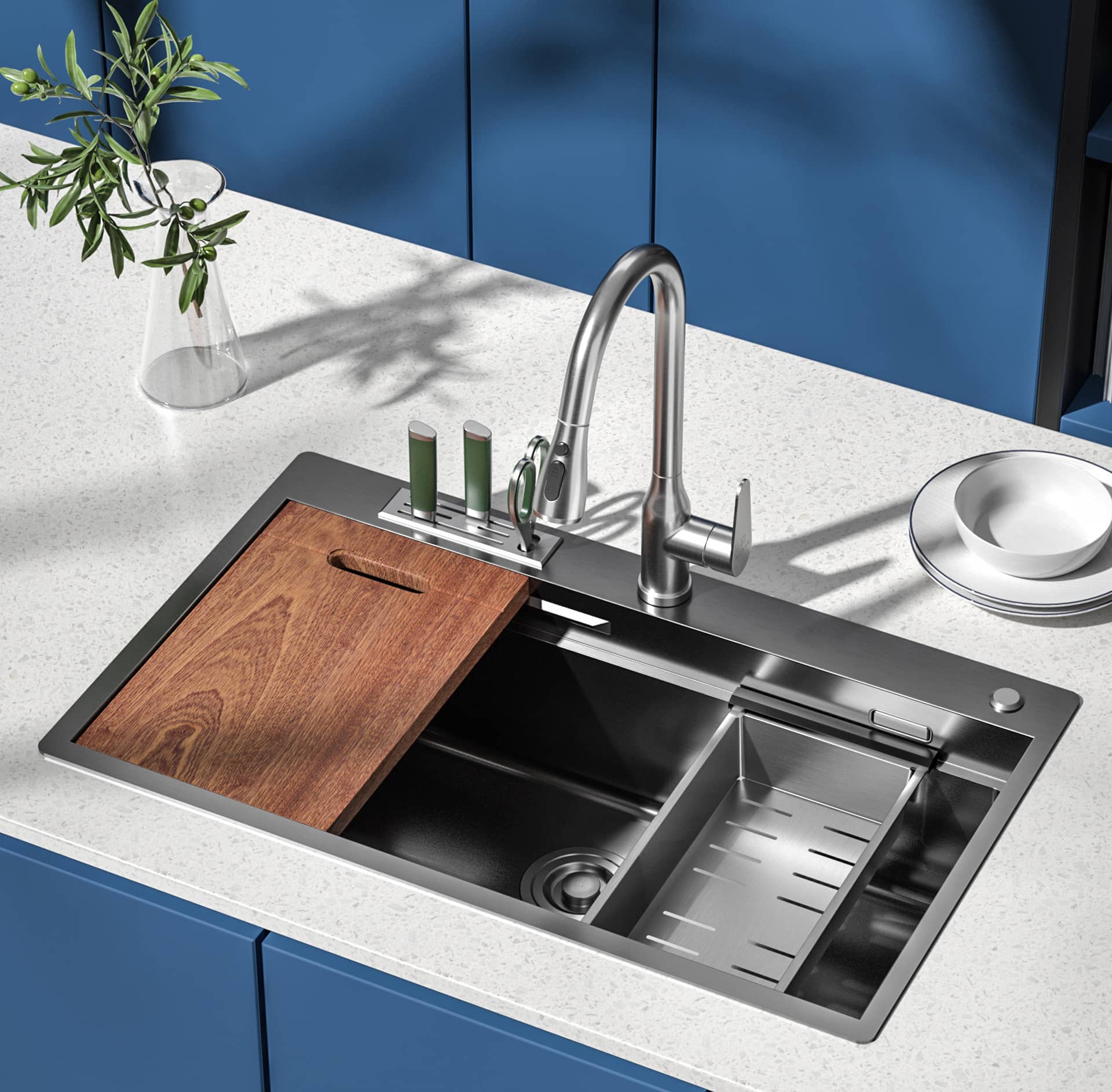 Workstation Kitchen Sink vs Standard Sink: Why Integrated Ledge System Sinks Are Becoming the New Choice for Residential Projects