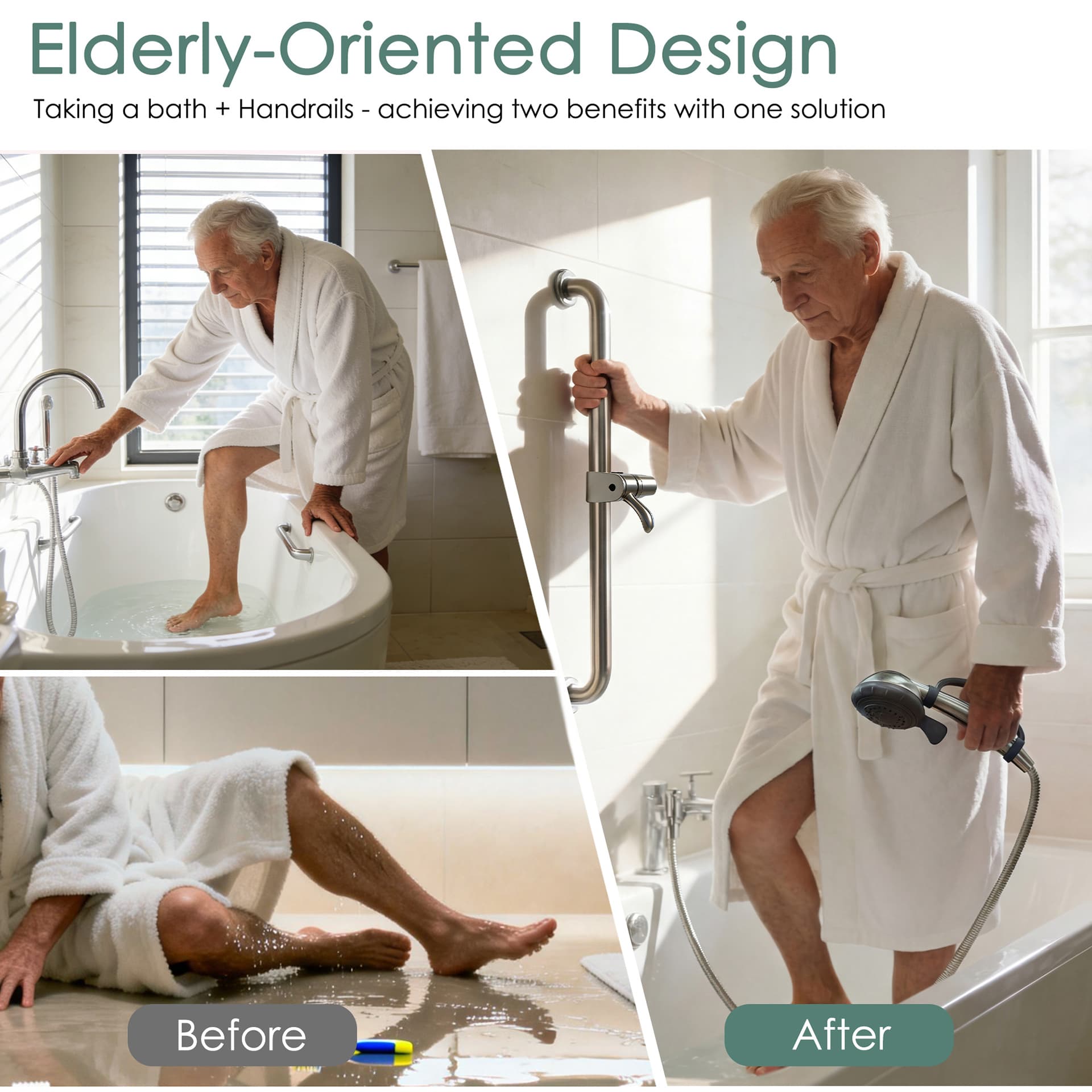 Slide Bar Shower Set