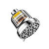 5 Inch High Pressure 5 Spray Modes Chlorine Heavy Metal Removal Bathroom Filtered Showerhead