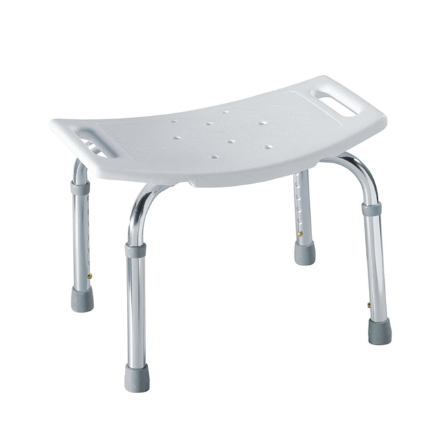 Adjustable Height Freestanding Shower Seat, 300lb ADA | Basic Project Bulk Supplier