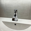 Single Handle Waterfall Basin Faucet, Polished Chrome Solid Brass | Premium Project Supplier