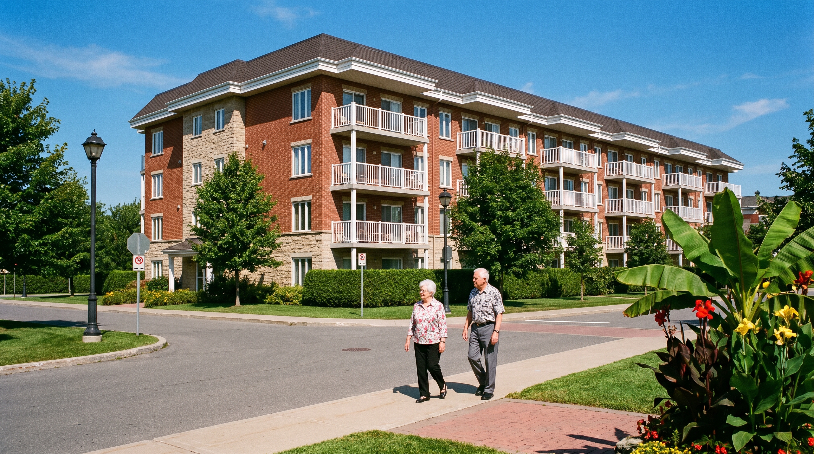 Accessible senior housing kitchen and bath application